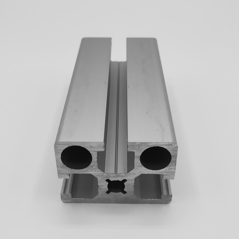 Perfil Aluminio Estructural 32x45mm 1 Cara Lisa 3 Ranuras 8mm