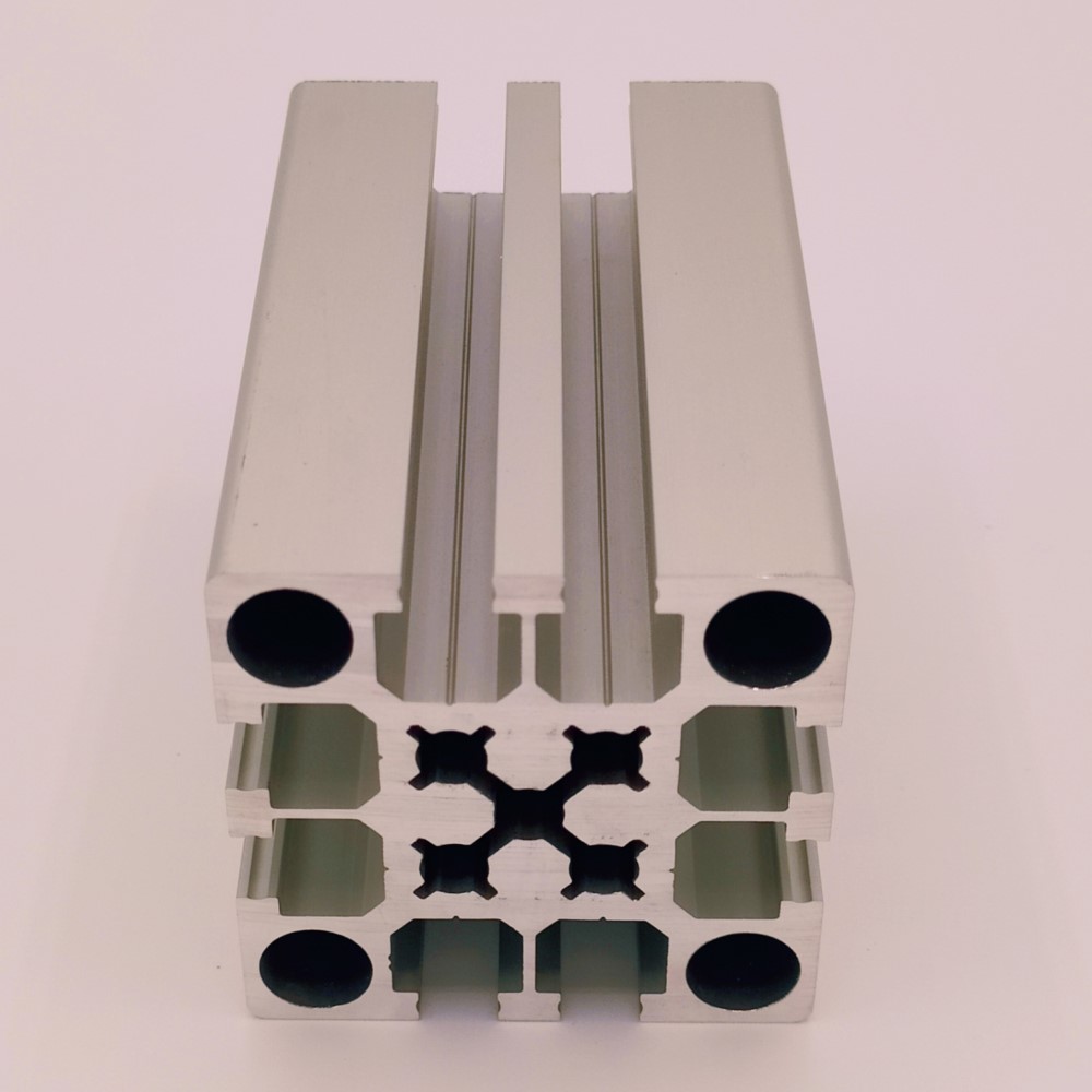 Perfil Aluminio Estructural 60x60mm 8 Ranuras 8mm